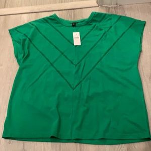 Ann Taylor Green Shirt